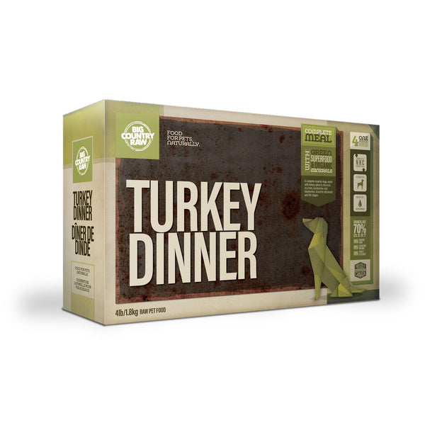 Big Country Raw Turkey Dinner 4lb