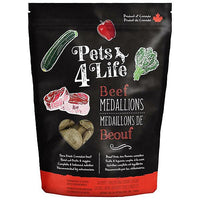 PETS 4 LIFE Raw Beef 1oz Medallions 3LB